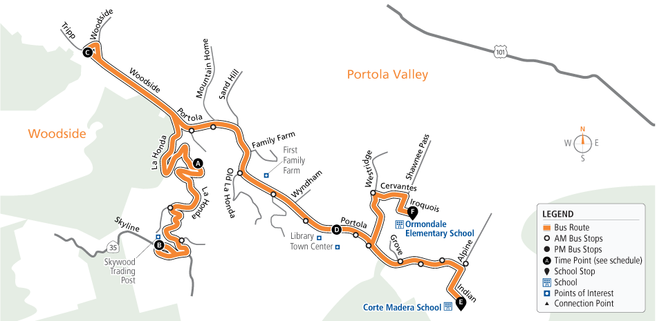 Route 85 Map - 08/04/2024 