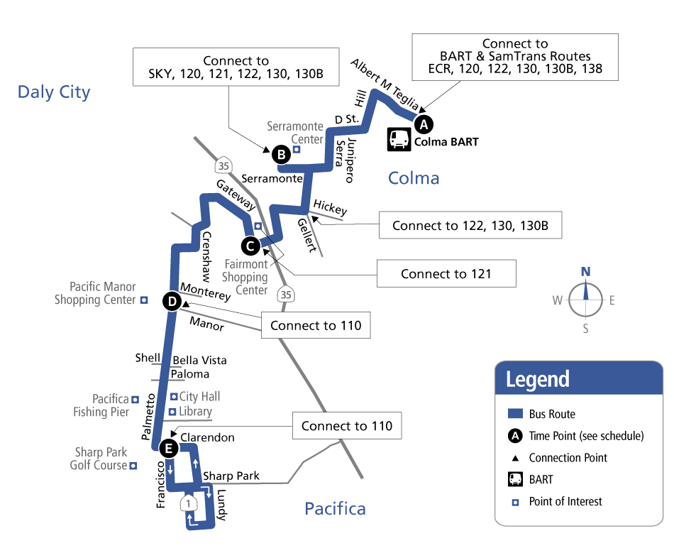 Route 112 Map 