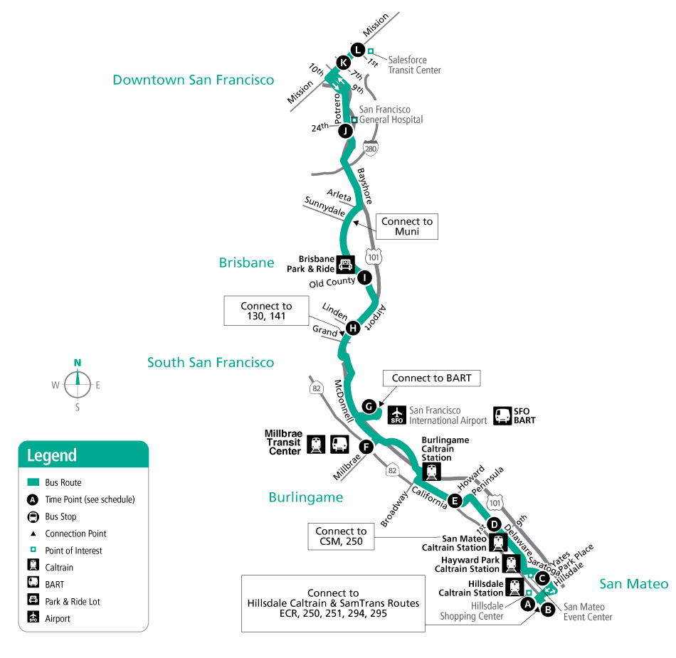 Route 292 Map  02-23-2025