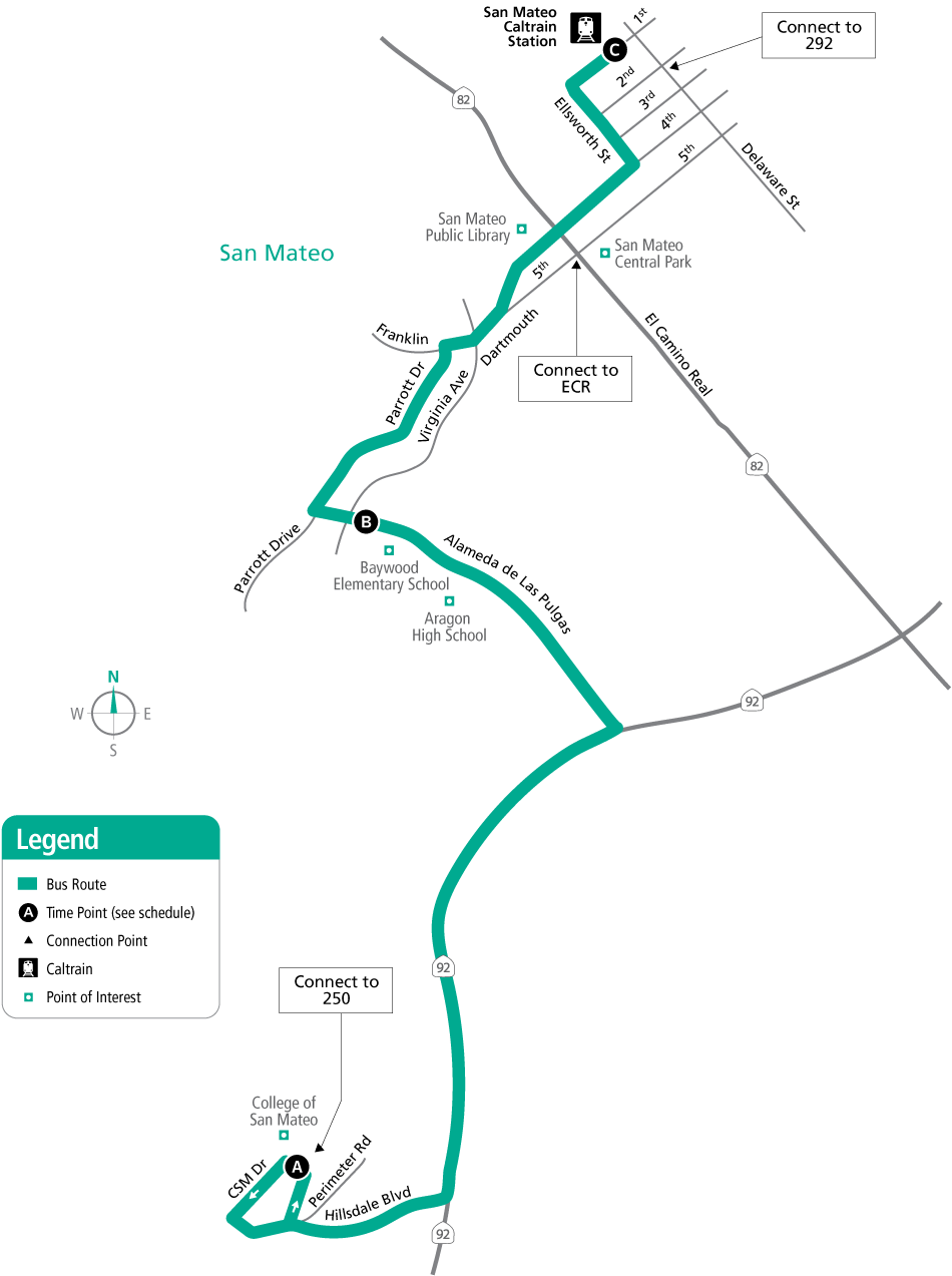 Route CSM Map 02-23-2025